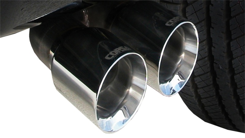 Ford F-150 Performance Exhaust - Single Side Exit - CORSA Performance - Cat Back Sport - Polished - `11-`14